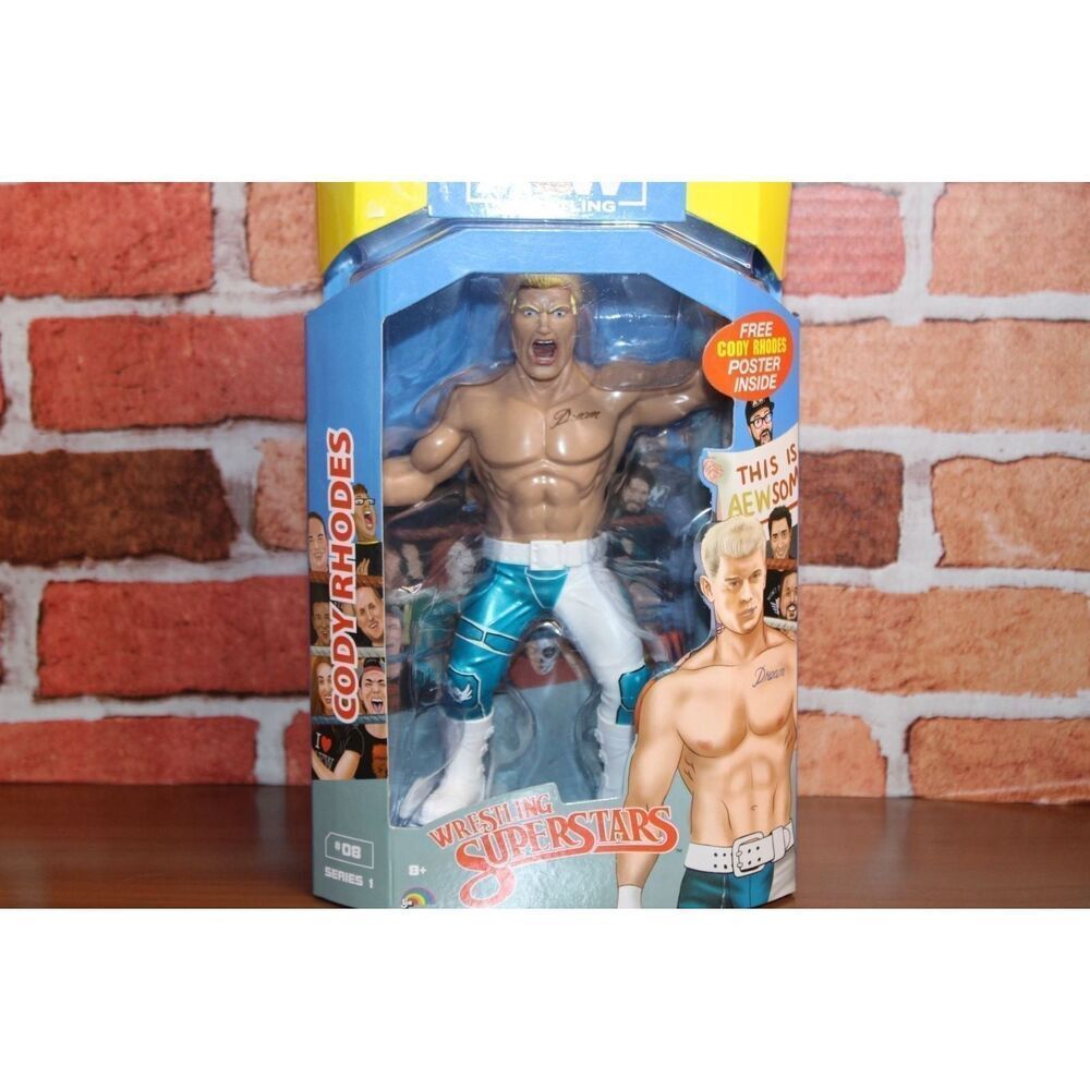 Ringside Cody Rhode - AEW Unmatched  Wrestling Action Figure #A61